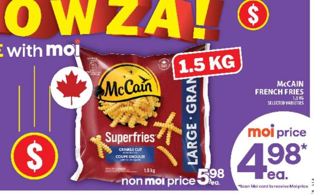 McCain Superfries Crinkle Cut