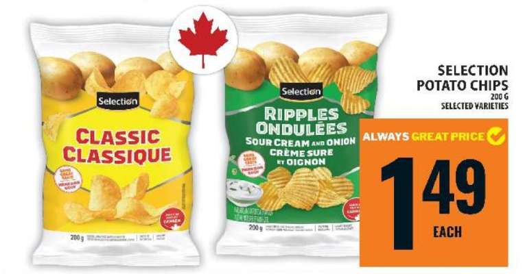 SELECTION POTATO CHIPS