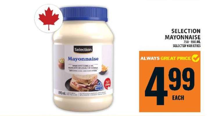 SELECTION MAYONNAISE