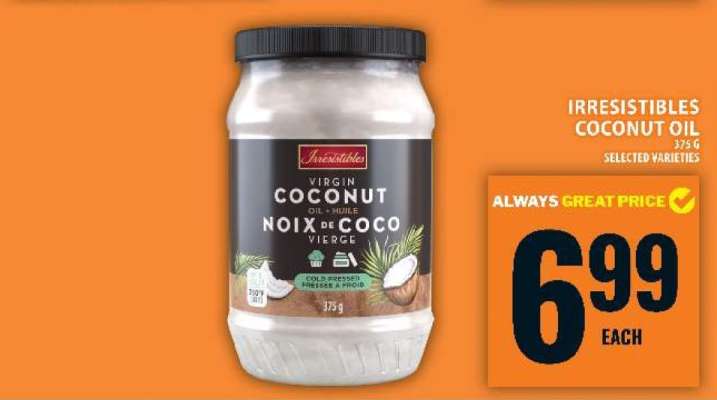 IRRESISTIBLES COCONUT OIL