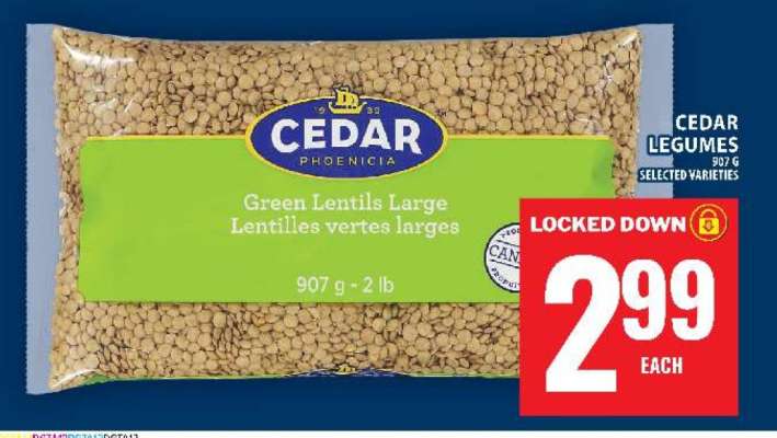 Cedar Green Lentils Large