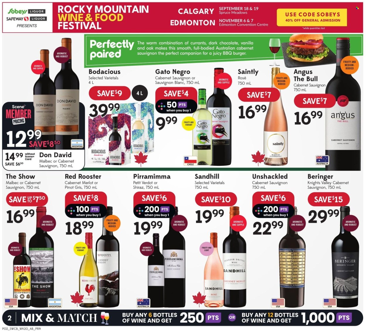 Sobeys Liquor flyer  - September 10, 2026 - September 16, 2026. Page 2