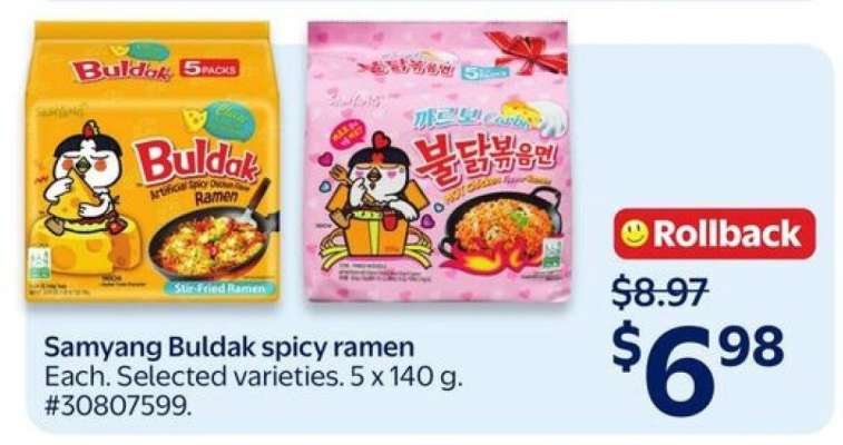 Samyang Buldak spicy ramen
