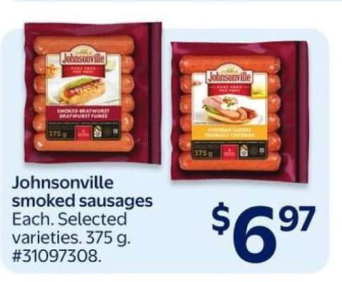 JOHNSONVILLE SMOKED SAUSAGES