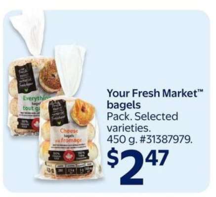 Your Fresh Market™ bagels