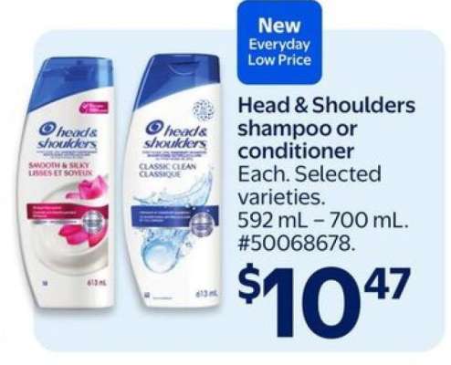 Head & Shoulders Shampoo or Conditioner