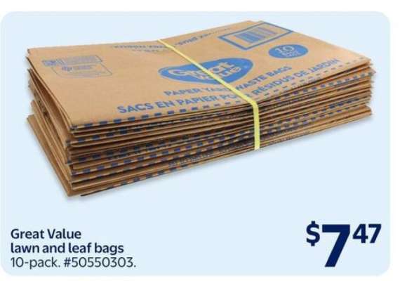 Great Value Lawn and Leaf Bags