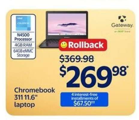 Chromebook 311 11.6" laptop