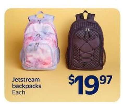 Jetstream backpacks