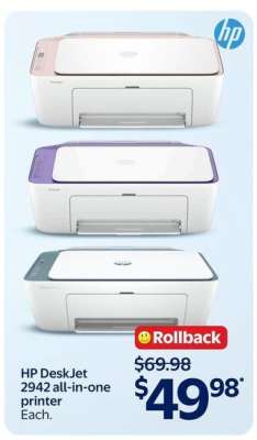 HP DeskJet 2942 all-in-one printer