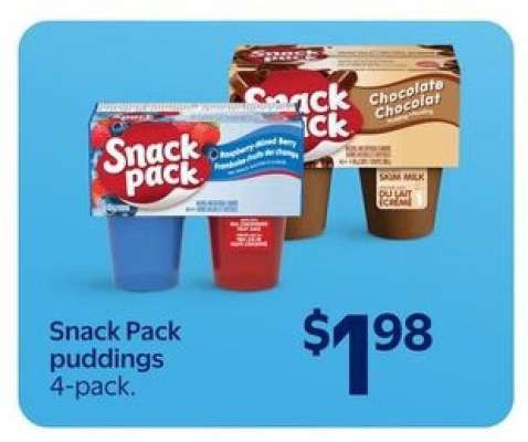 Snack Pack puddings