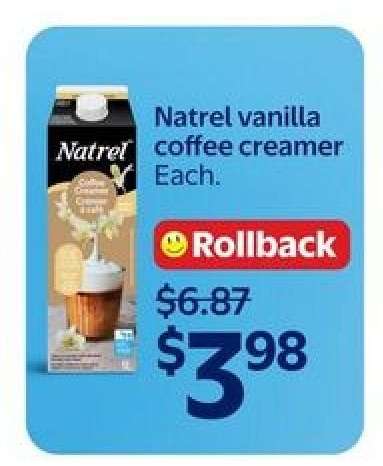 Natrel Vanilla Coffee Creamer