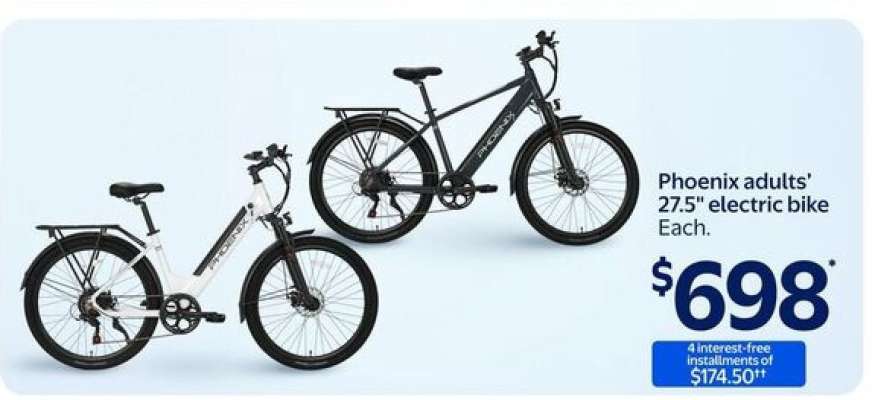 Phoenix adults' 27.5" electric bike