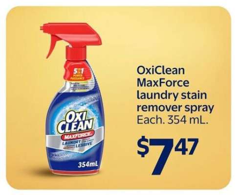 OxiClean MaxForce Laundry Stain Remover Spray