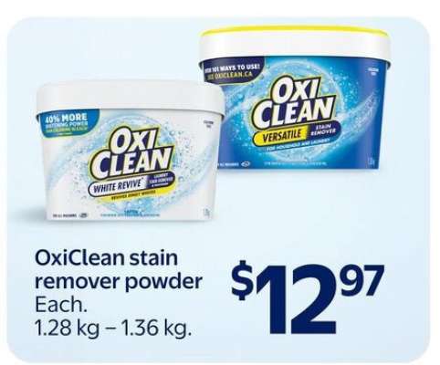 OxiClean Stain Remover Powder