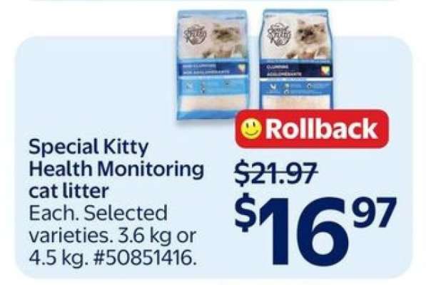 Special Kitty health monitoring cat litter