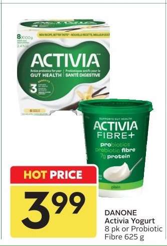 DANONE ACTIVIA YOGURT