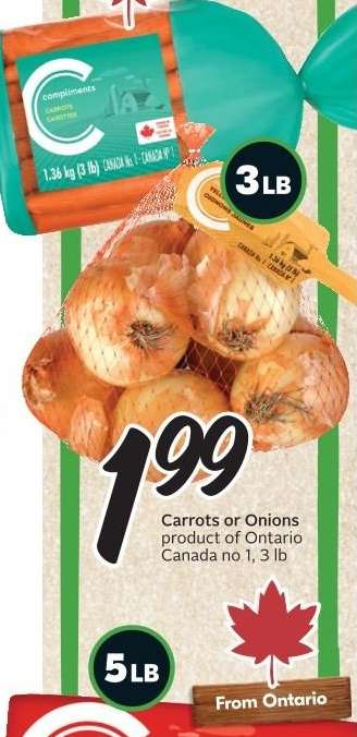 Carrots or Onions