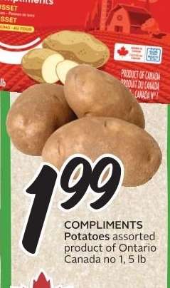 COMPLIMENTS Potatoes