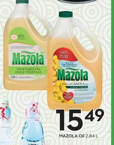 MAZOLA OIL, 2.84 L