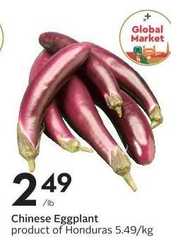CHINESE EGGPLANT