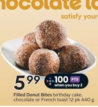 Filled Donut Bites