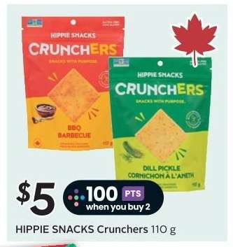 HIPPIE SNACKS Crunchers 110 g
