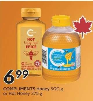 COMPLIMENTS Honey