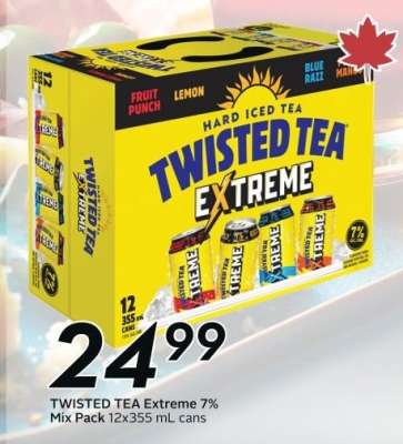 TWISTED TEA Extreme 7% Mix Pack