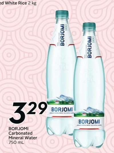 BORJOMI Carbonated Mineral Water