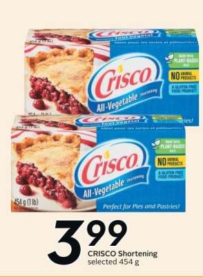Crisco Shortening