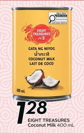 EIGHT TREASURES Coconut Milk 400 mL