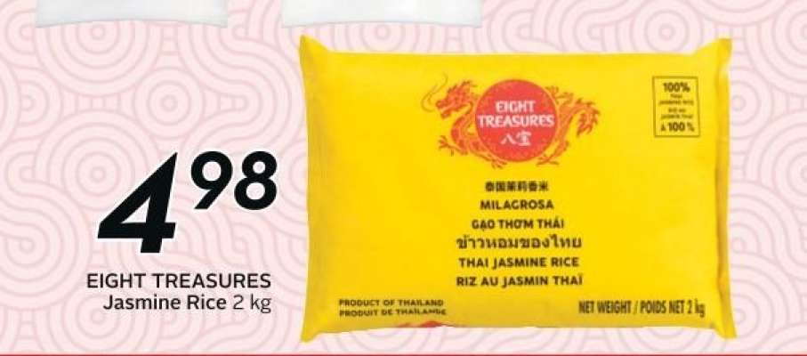 EIGHT TREASURES Jasmine Rice 2 kg