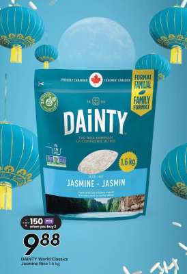 DAINTY World Classics Jasmine Rice 1.6 kg