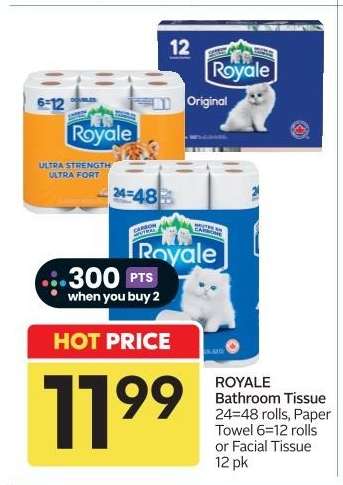 ROYALE BATHROOM TISSUE