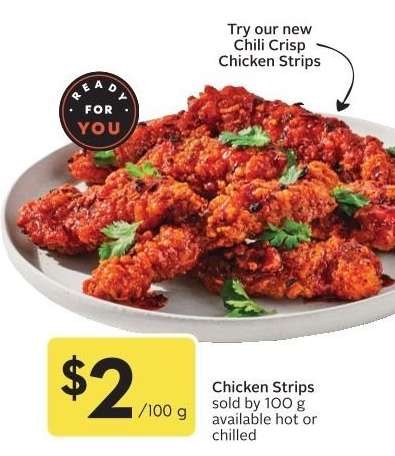 Chili Crisp Chicken Strips