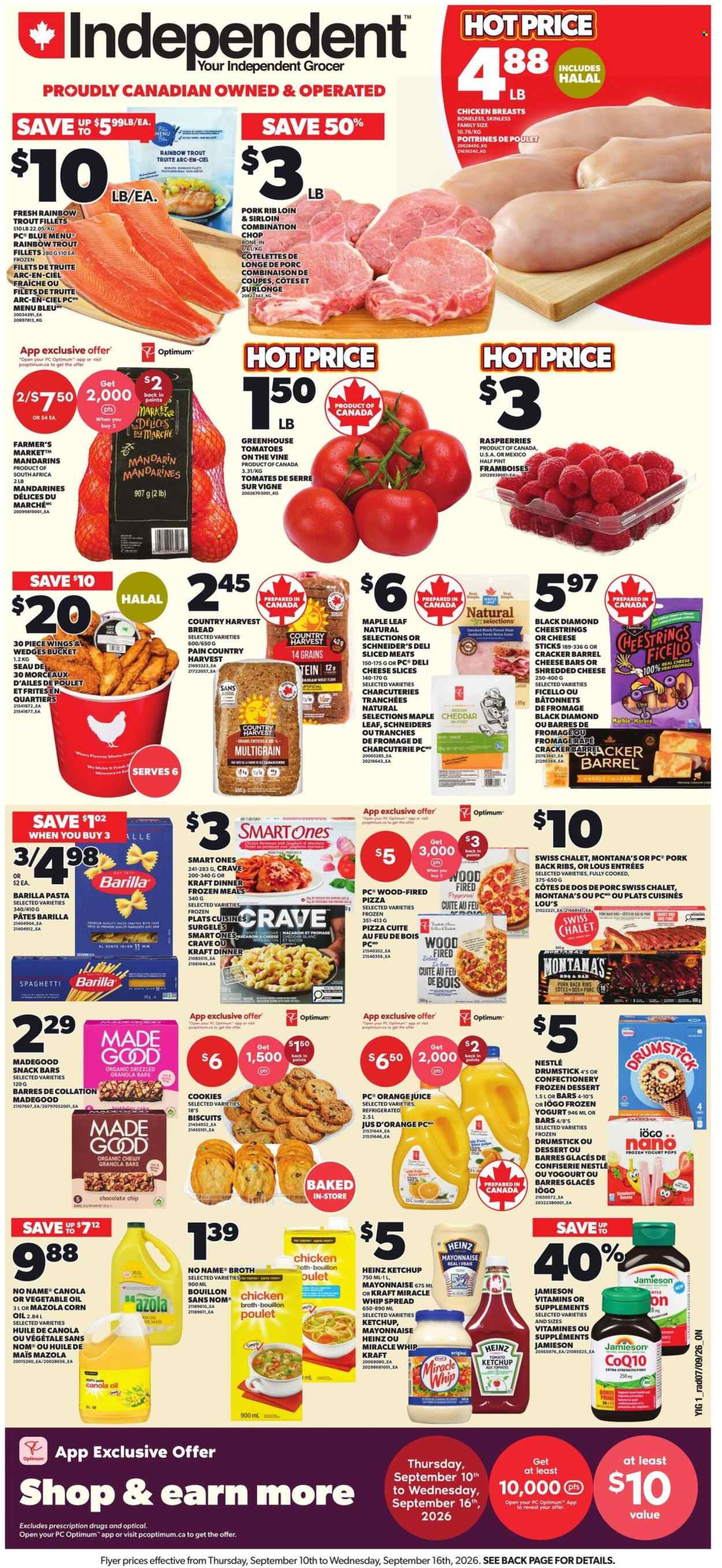 Independent flyer  - September 10, 2026 - September 16, 2026. Page 1