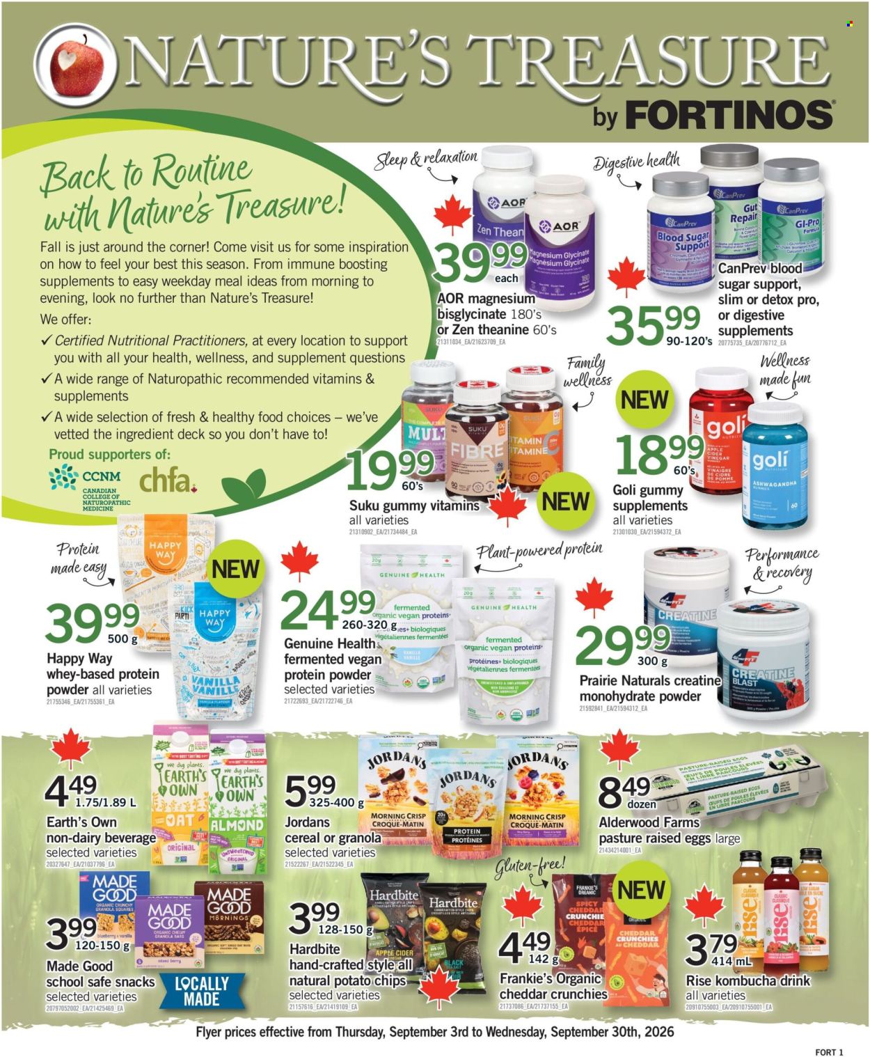 Fortinos flyer  - September 10, 2026 - September 16, 2026. Page 9