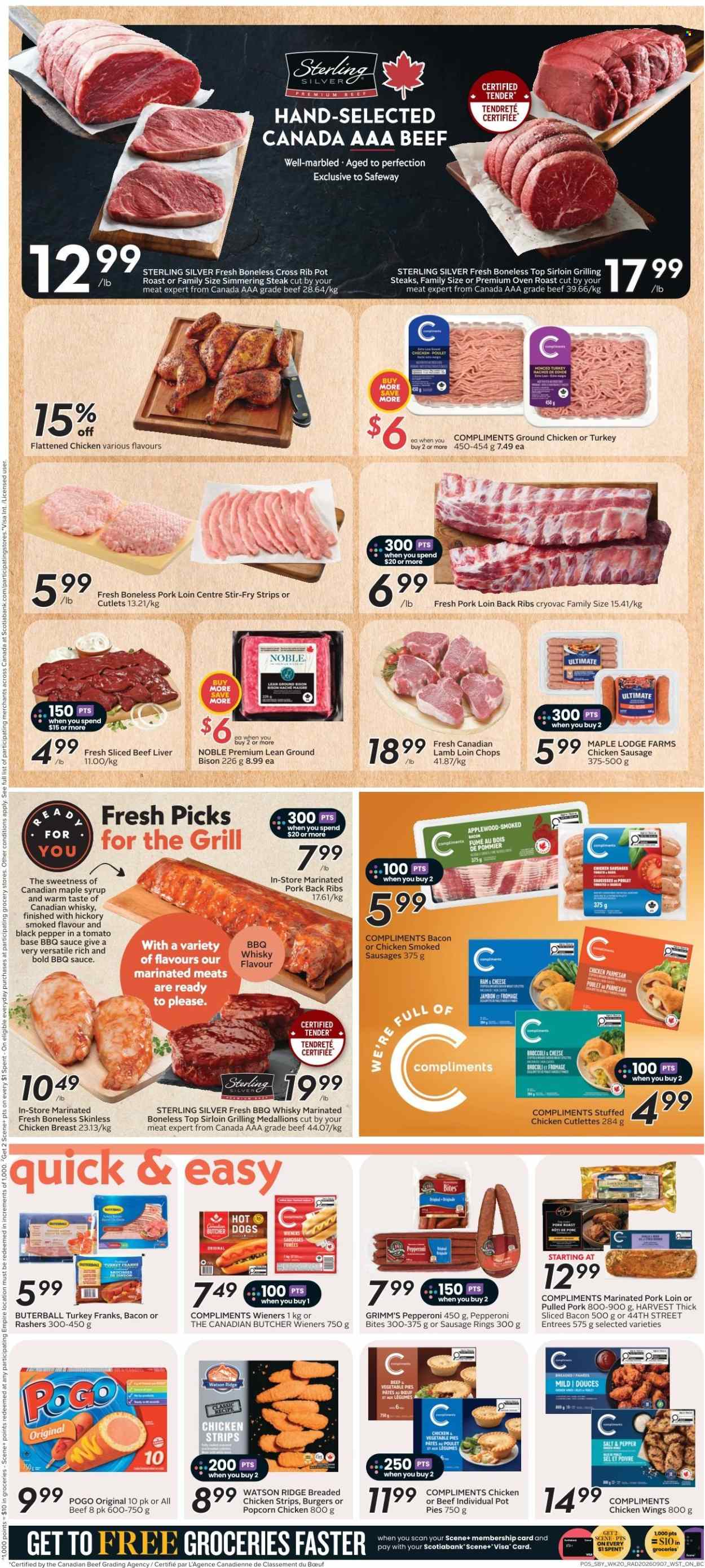 Safeway flyer  - September 10, 2026 - September 16, 2026. Page 9