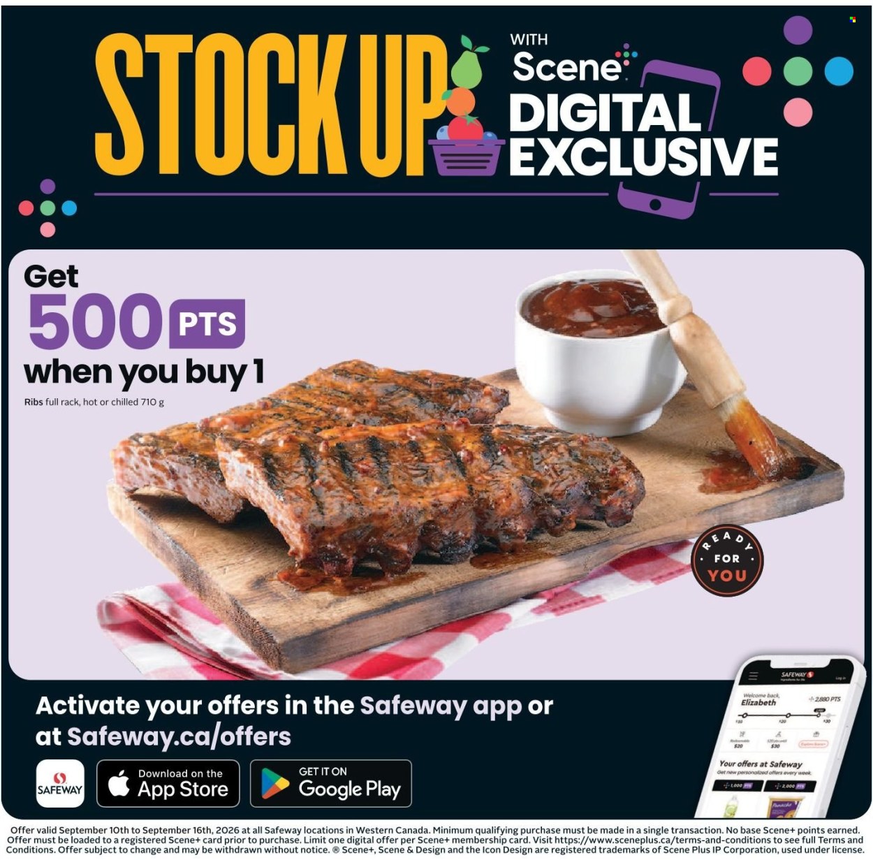 Safeway flyer  - September 10, 2026 - September 16, 2026. Page 14