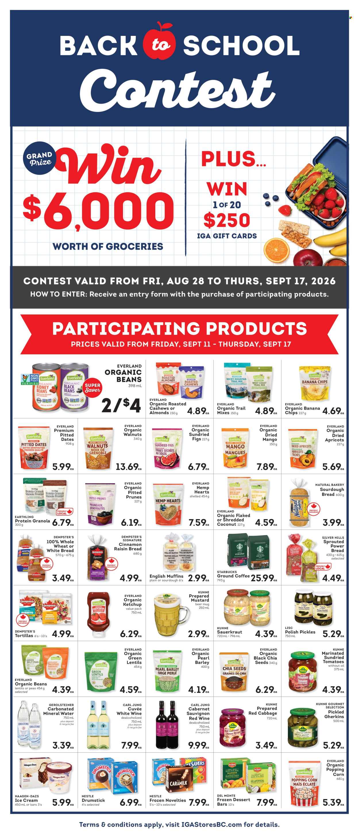 IGA Simple Goodness flyer  - August 28, 2026 - September 17, 2026. Page 2