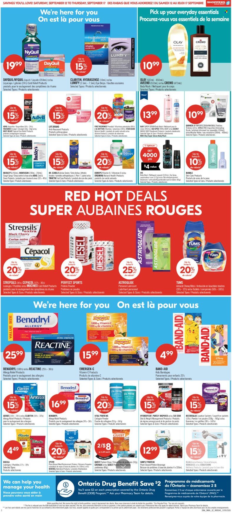 Shoppers Drug Mart flyer  - September 12, 2026 - September 17, 2026. Page 4