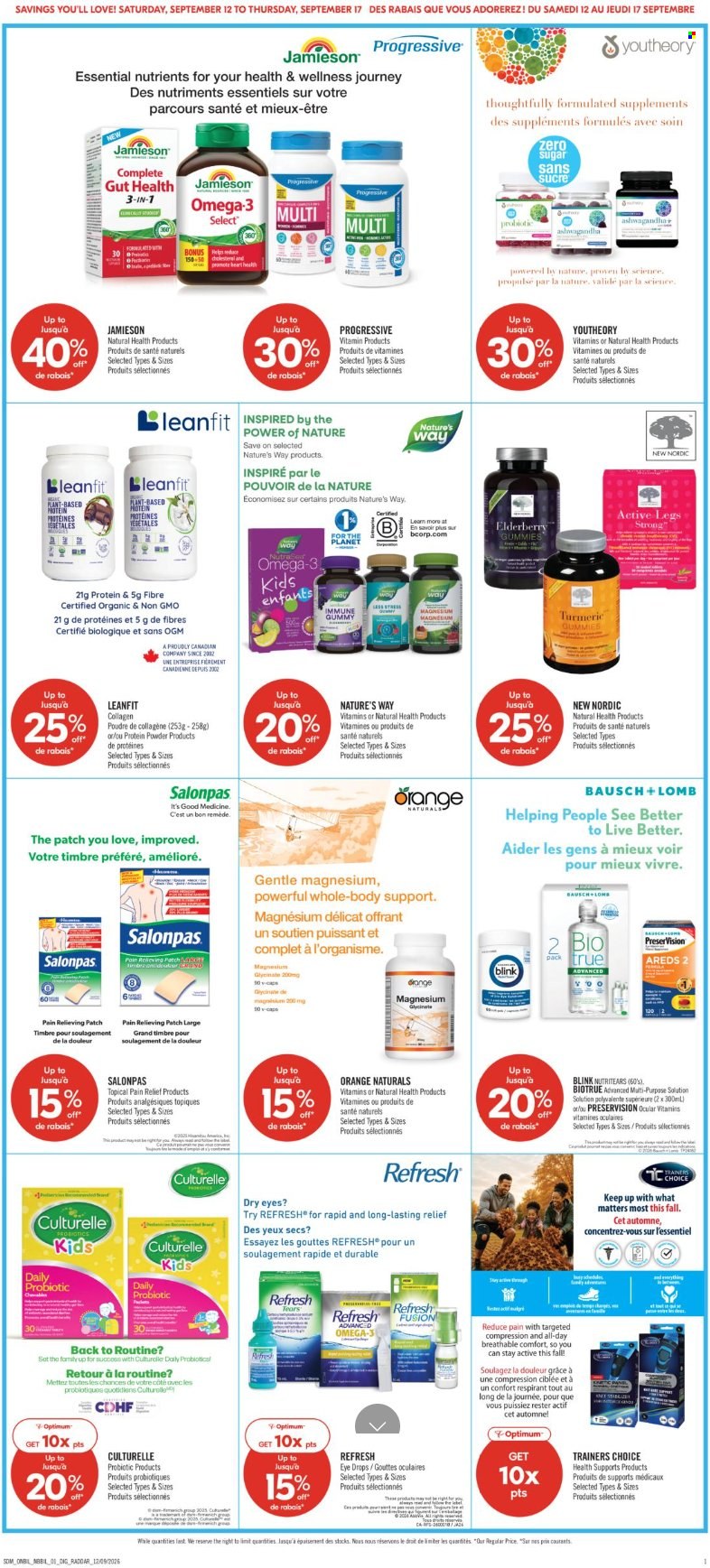 Shoppers Drug Mart flyer  - September 12, 2026 - September 17, 2026. Page 14