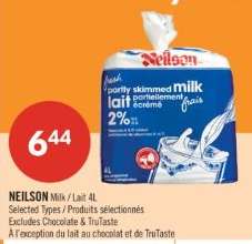 NEILSON Milk / Lait 4L
