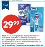 ORAL-B Kids Color Changing Bristles Rechargeable Toothbrush