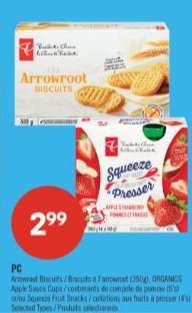 PC Arrowroot Biscuits