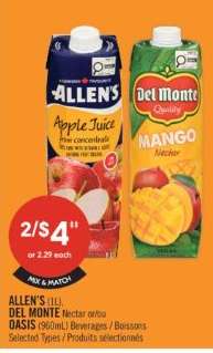 DEL MONTE NECTAR