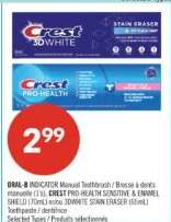 CREST PRO-HEALTH SENSITIVE & ENAMEL SHIELD