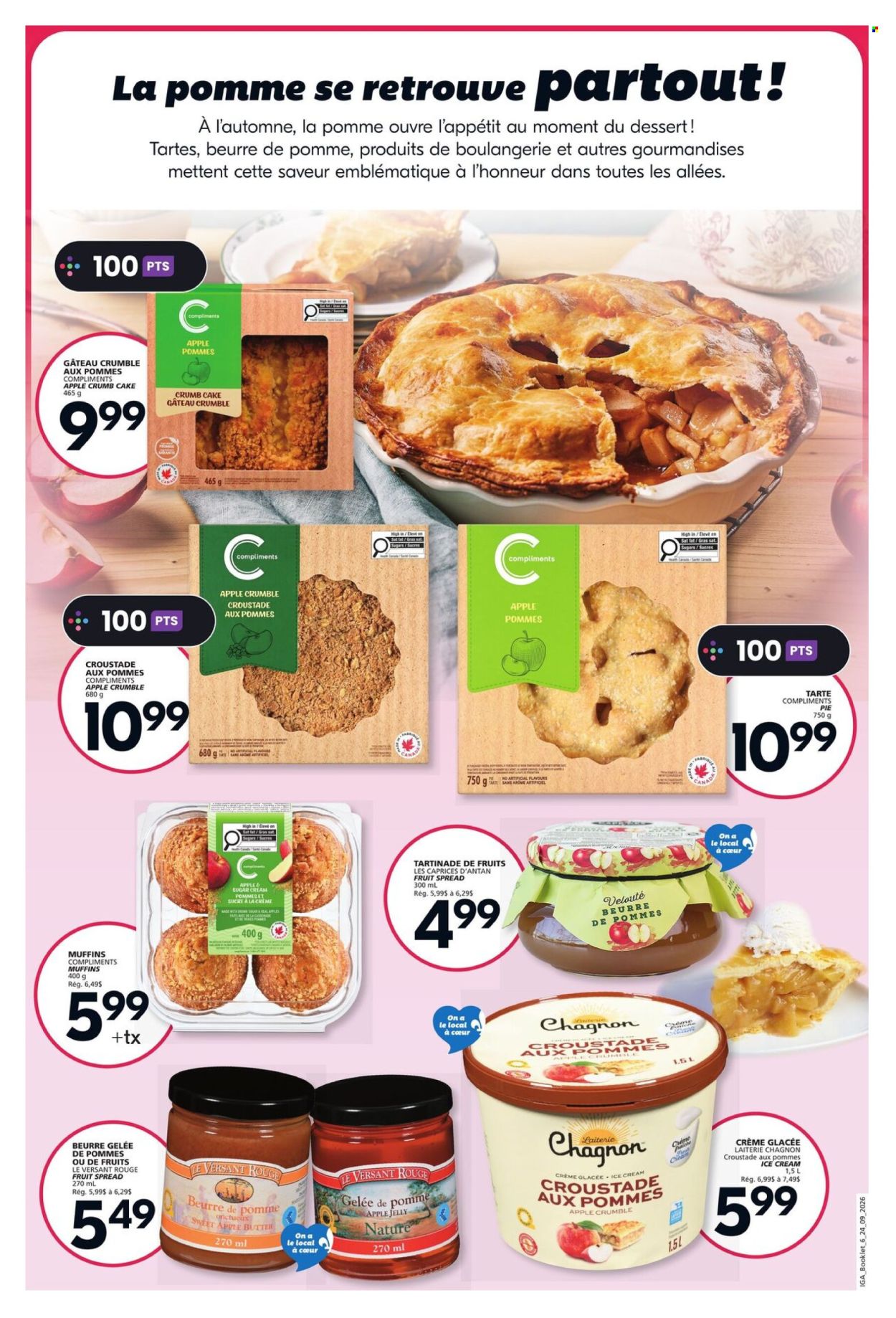 IGA flyer  - September 24, 2026 - October 14, 2026. Page 6