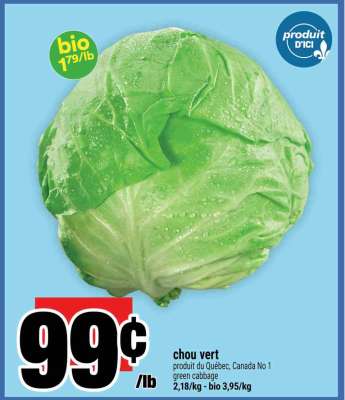 CHOU VERT